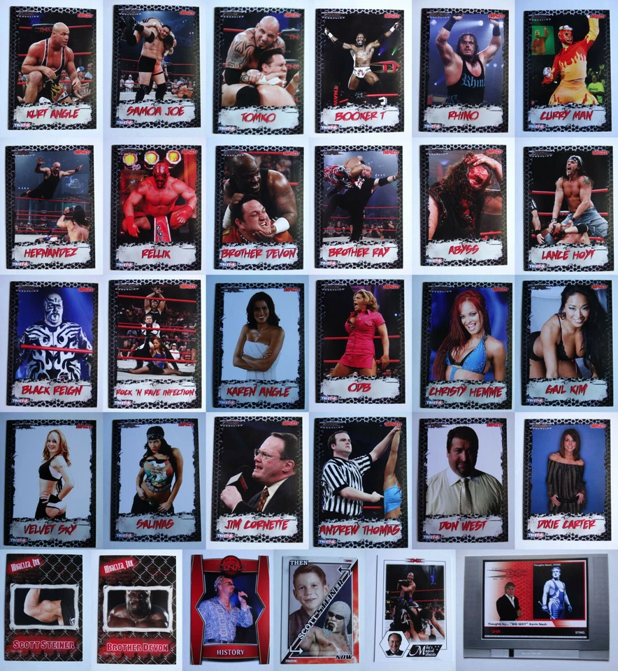 2008 Tristar TNA Impact Wrestling Cards Complete Your Set U Pick From List 1-69 - Image 1 of 1