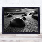 Uco Monochrome Object Structure Wall Art Print