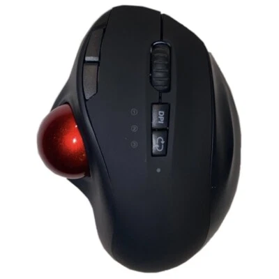 Trackball Wireless Mouse Rechargeable Bluetooth 2.4G Ergonomic Mouse NEW ITEM  - Image 1 of 4