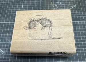 House-Mouse Designs Stempel drewniany stempel Stempel RZADKOŚĆ HMV38 Bawełniana piłka - Zdjęcie 1 z 2