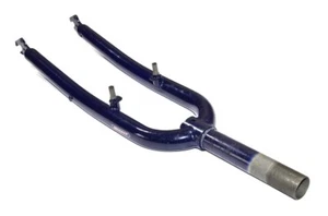 Front Bike Fork GIANT Vintage retro 26in, 1 1/8 threaded pipe 26" purple 1 - Picture 1 of 6