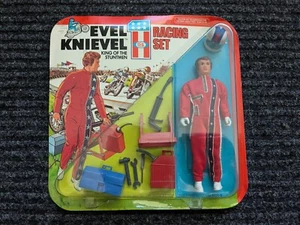EVEL KNIEVEL King of the Stuntmen 1975 Racing Set Original Toy  * New Old Stock - Picture 1 of 6