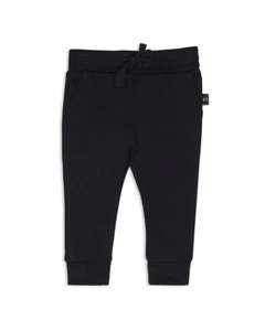 Pantalones de chándal con cordón negros talla 2 Huxbaby 257517 para niños - Imagen 1 de 3