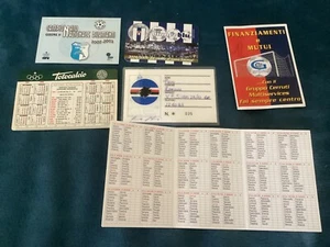 6 FUSSBALL KALENDER UND KARTEN SAMPDORIA SAVONA TOTOCALCIO GENIOA MANFREDONIA - Bild 1 von 8