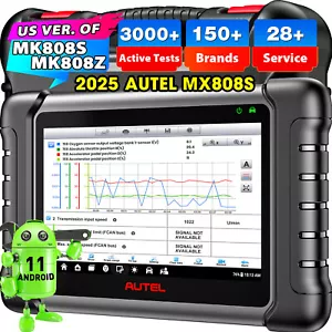 Autel MaxiCOM MK808S PRO 2025 MX808S Bidirectional Car Diagnostic Scanner Tool - Picture 1 of 21