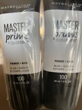 Maybelline Face Studio Master Prime Face Primer 050 Blur + Smooth Lot of 2 New