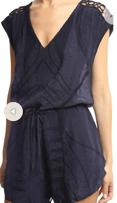 Mameluco IRO AUSTIN - AZUL MARINO NUEVO CON ETIQUETAS Talla 40/ EE. UU. 8 Foto 1 de 4