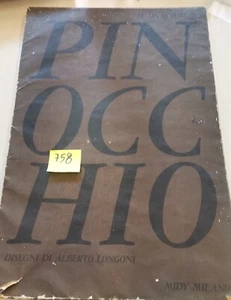 Pinocchio 1963 libro illustrato da Alberto Longoni Midy 100758 - Foto 1 di 2