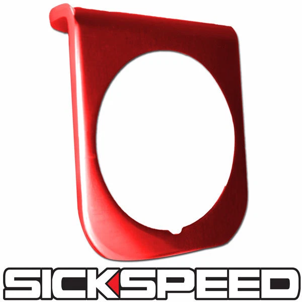 SOPORTE DE MONTAJE EN TABLERO CALIBRE DE ALUMINIO ÚNICO ROJO PANEL POD SE ADAPTA A AUTÓMETRO P3 Foto 1 de 1