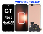 For Oppo Realme Gt Neo 5 Neo5 Se Rmx3706 Rmx3700 Lcd Display Touch Screen Black