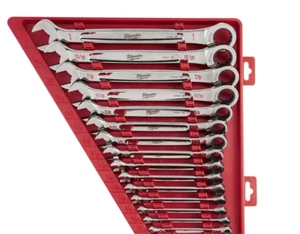 15pc Ratcheting Kombination Schraubenschlüssel Set SAE 48 22 9416 - Bild 1 von 3