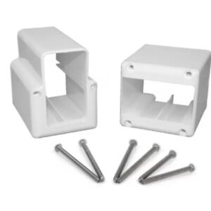 Fiberon 345213 Traditional White PVC STAIR Connector