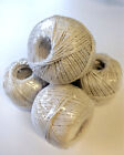 Cotton Twine - Lightly Polished, Food Safe - Various Diameters & Lengths