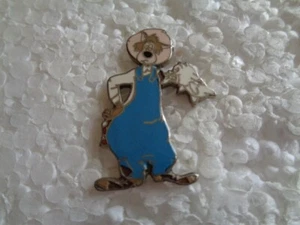 MGM studios 1988 signed on reverse wolf/dog cartoon character metal lapel pin - Picture 1 of 1