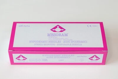 Mesoram Micro-Iniezioni, aghi 32G/0,23x4mm | PU 100 pz - Image 1 of 4