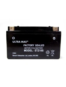 ULTRAMAX ETZ10S HONDA CBR600 F4i 600RR REPLACES YTZ10-BS YTZ10S CTZ10S BATTERY - Picture 1 of 3