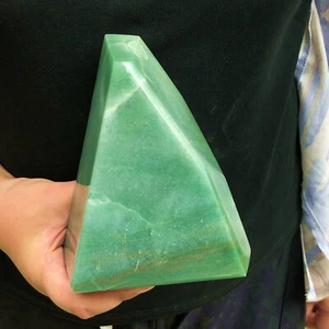 4,0 Pfund natürlicher grüner Aventurin Quarz Polierkristall Mineral Probe. 291 - Bild 1 von 14