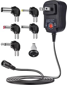 30W/12W Power Supply Universal AC DC Adapter Charger (NO TIPS) - Picture 1 of 1