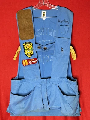 Vintage Bob Allen Sportswear Shooting Vest Patch Osceola Rod & Gun Club Federal - Image 1 of 2