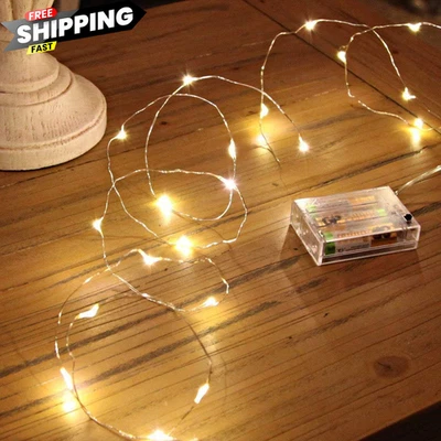 Led Fairy Lights Battery Operated, 1 Pack Mini 1 Pack, Warm White  - Image 1 of 4