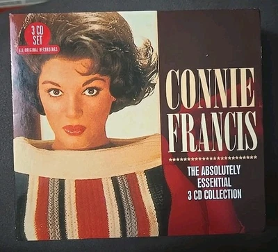 Connie Francis- The Absolutely Essential 3 CD Collection New — 第 1/4 张图片