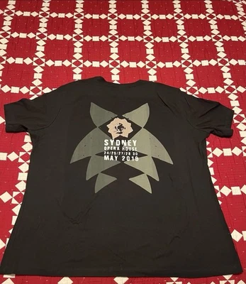 Camiseta The Cure Disintergation 20th Anniversary Show XXL Sydney Opera Tour 2019 Foto 1 de 4