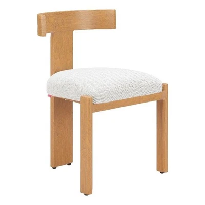 Cadeira de jantar Tiana Outdoor Collection natural e bege - Imagem 1 de 4