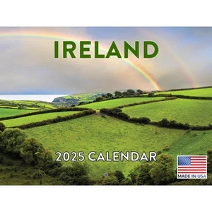 2025 Ireland Wall Calendar – 12-Month Monthly Calendar by Poster Foundry - Picture 1 of 6