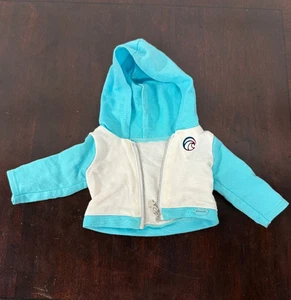 AMERICAN GIRL Doll JOSS Hoodie Jacket Metalic Rainbow Wave Graphics Retired 2020 - Picture 1 of 4