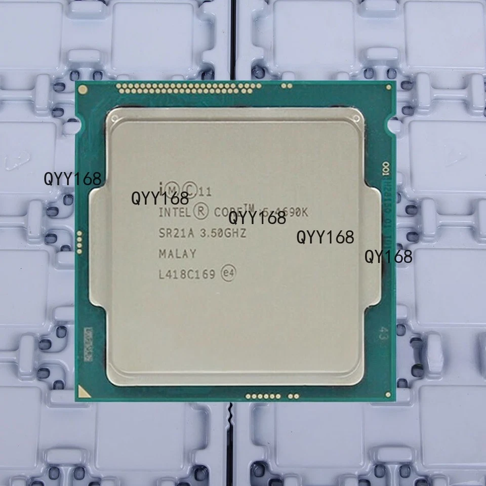 Intel Core i5-4690K (BX80646I54690K) SR21A CPU Processor 5 GT/s/3.5 GHz LGA 1150 - Image 1 of 1