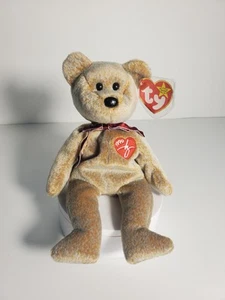 NWT Rare With Errors Beanie Baby ty Official Millenium The Bear - Picture 1 of 10