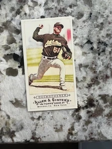 2009 TOPPS ALLEN & GINTER MINI INSERT SP CARD ATHLETICS JUSTIN DUSCHERER #335 - Picture 1 of 1