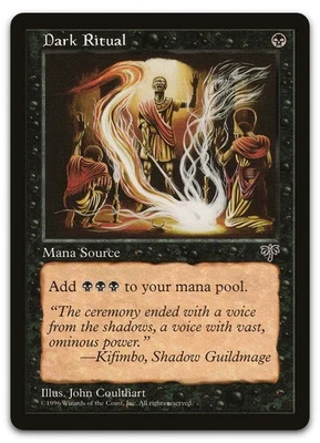 Dark Ritual (NM) Mirage MIR Magic MTG - Image 1 of 2