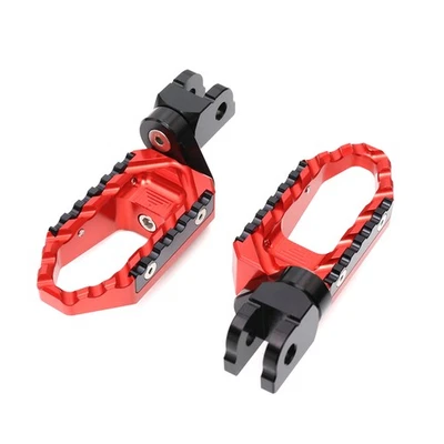 Clavijas de pie delanteras elevables rojas de 1 pulgada para Harley Sportster 883 09-20 21 22 Foto 1 de 4