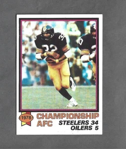 Franco Harris HOF AFC Championship 1979 Topps #166 1979 Topps #166 - Bild 1 von 2