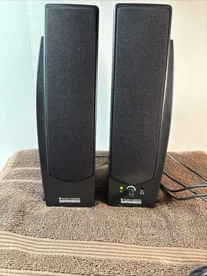 Altec Lansing Series100 Model-120 speakers with adapter - Image 1 of 4