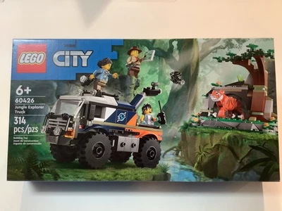 LEGO City Jungle Explorer Off-Road Truck Toy, Jungle Toy 60426 Set Sealed - Image 1 of 3