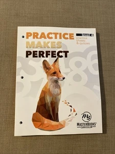 Practice Makes Perfect: Level 4 by Angela O'Dell Masterbooks - Imagen 1 de 6