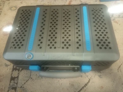 Совершенно новый синий гриль и коптильня NOMAD — никогда не использовался с дополнительной литой кухонной решеткой - Изображение 1 из 4