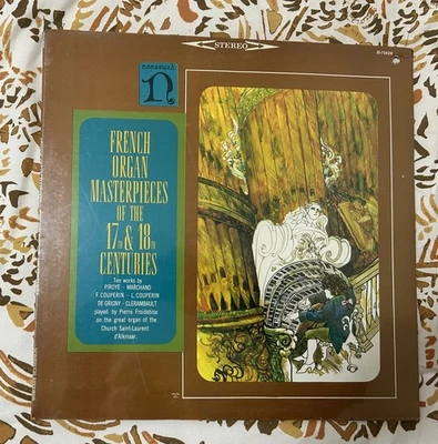 French Organ Masterpieces Of The 17th And 18th Centuries by Froidebise SEALED LP Foto 1 de 4