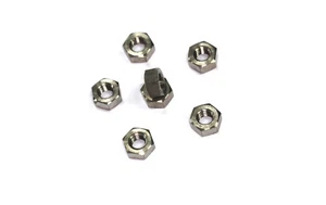 10 x Titanium Grade 2/Titanium Grade 1 Muttern / Nuts DIN 934 M6* - Picture 1 of 1