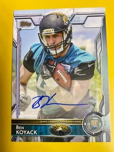 D32976  2015 Topps Autographs #416A Ben Koyack - Picture 1 of 1