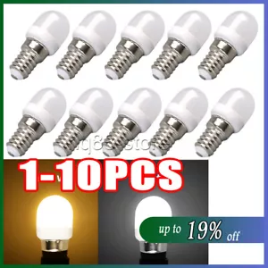 2W LED Refrigerator Light Bulb 25W Equivalent 220V E14 Fridge Waterproof Bulbs - Picture 1 of 13