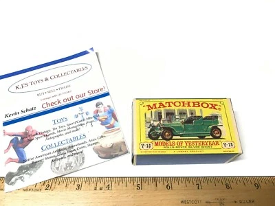 Vintage Lesney Models Of Yesteryear Rolls Royce "Silver Ghost" Y-15 Die Cast Car - Image 1 of 4