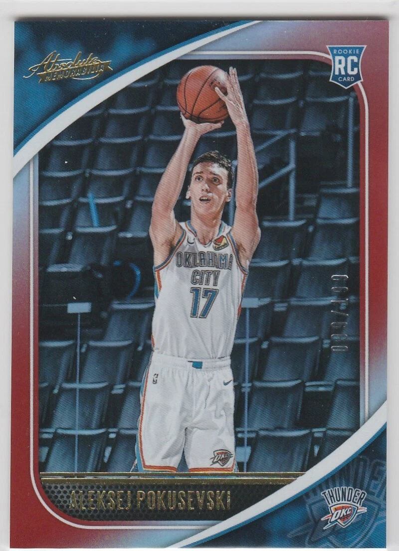ALEKSEJ POKUSEVSKI 2020-21 ABSOLUTE SP RED SPECTRUM RC #099/199