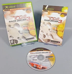 TOCA Race Driver 3 (Microsoft Xbox, 2006) with Manual VGC FREEPOST in UK - Picture 1 of 11