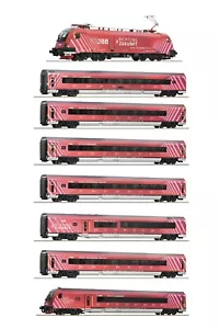 HO Trainset, 5500002 - 8-piece set: “100 Years ÖBB” Railjet, ÖBB - Picture 1 of 1