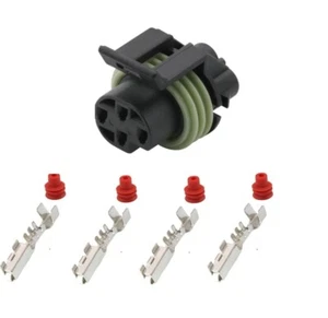 FÜR DELPHI 4 PIN METRI-PACK 150 BUCHSE STECKER STECKER SAUERSTOFF ÖLDRUCKSENSOR - Bild 1 von 2