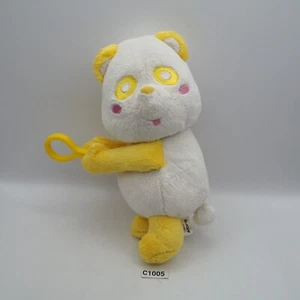 AAA Panda Bear C1005 Giallo Cinghia Mano Furyu Peluche 7" Peluche Bambola Giappone - Foto 1 di 8