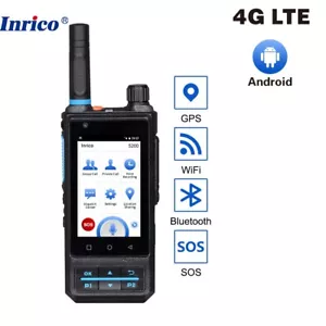 Inrico S200 4G Network Radio Zello Real-PTT Walkie Talkie GPS Wifi Unlocked - Picture 1 of 10